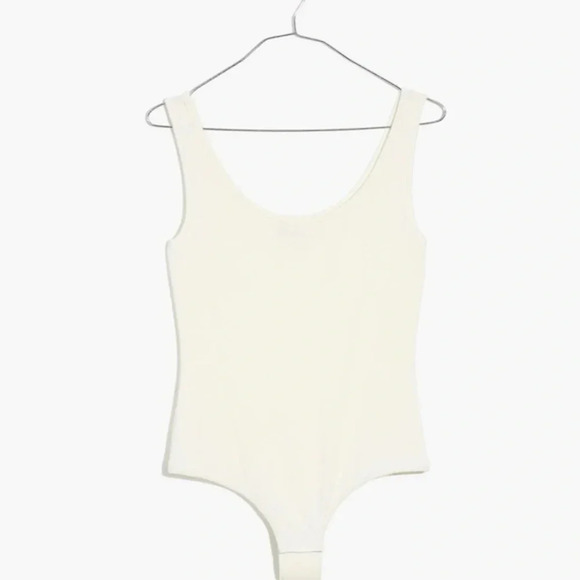 New Madewell Tank Thong Bodysuit Lighthouse - Picture 2 of 9